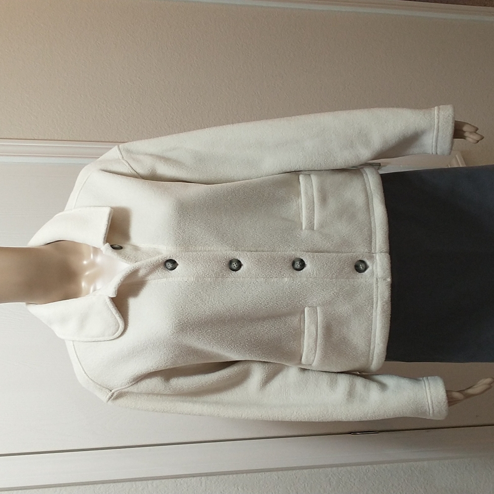 L.L. Bean cream jacket